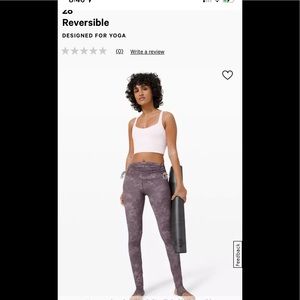 Lululemon *Reversible* Legging